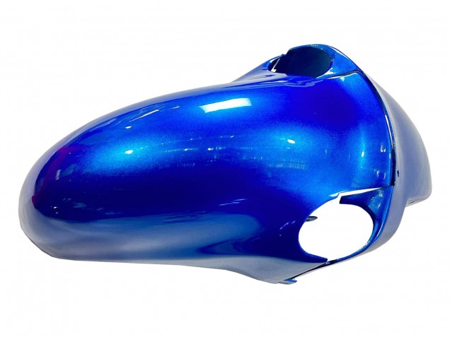 1993-2003 Kawasaki ZZR1100 Motorcycle Fairings - Blue Silver Black UK