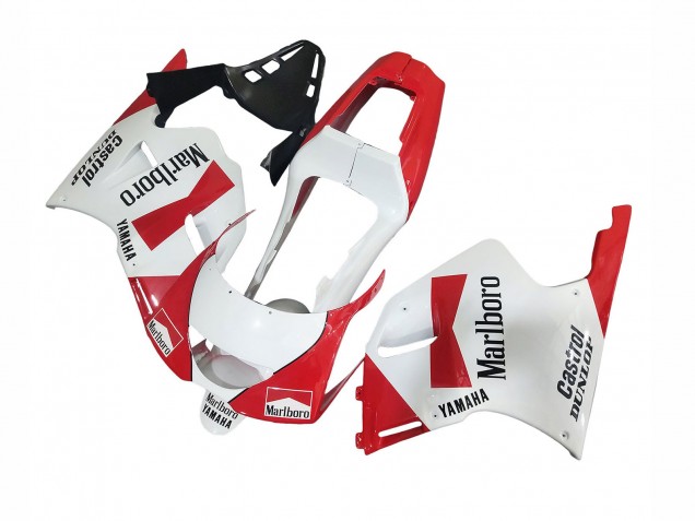 1991-1994 Yamaha TZR250 3XV Motorcycle Fairings - White Red Marlboro Castrol Dunlop UK