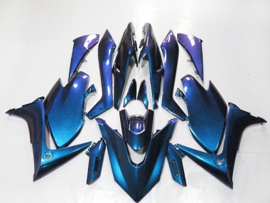 2019-2021 Yamaha TMAX560 Motorcycle Fairings - Gradient Dark Blue Purple UK