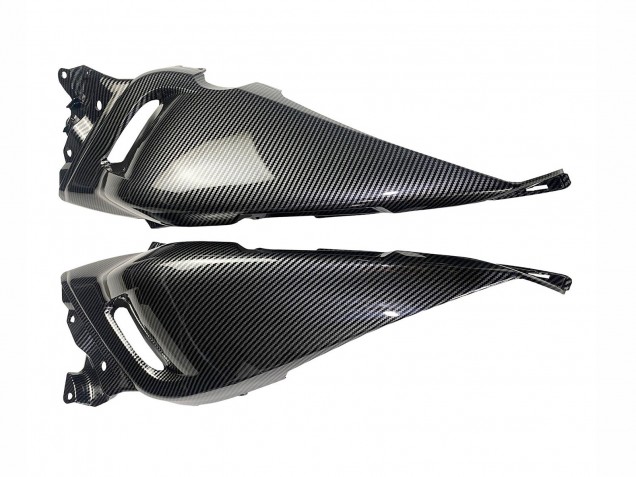 2012-2014 Yamaha TMAX530 Motorcycle Fairings - Black Carbon Fiber UK