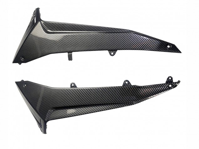 2012-2014 Yamaha TMAX530 Motorcycle Fairings - Black Carbon Fiber UK