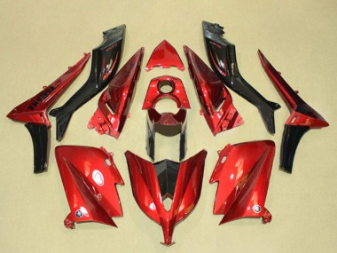2012-2014 Yamaha TMAX530 Motorcycle Fairings - Red UK