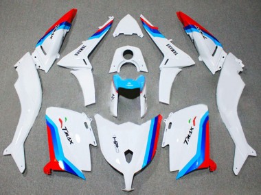 2012-2014 Yamaha TMAX530 Motorcycle Fairings - White Red Blue UK