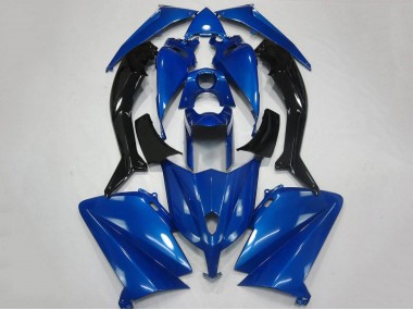 2012-2014 Yamaha TMAX530 Motorcycle Fairings - Blue Black UK