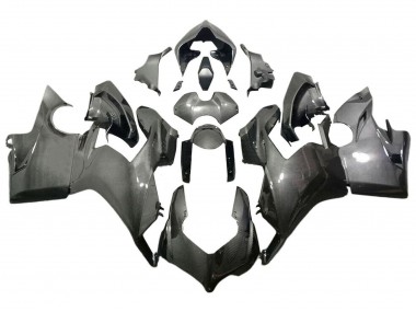 2018-2019 Ducati Panigale V4 V4S Motorcycle Fairings - Black Carbon Fiber Style UK