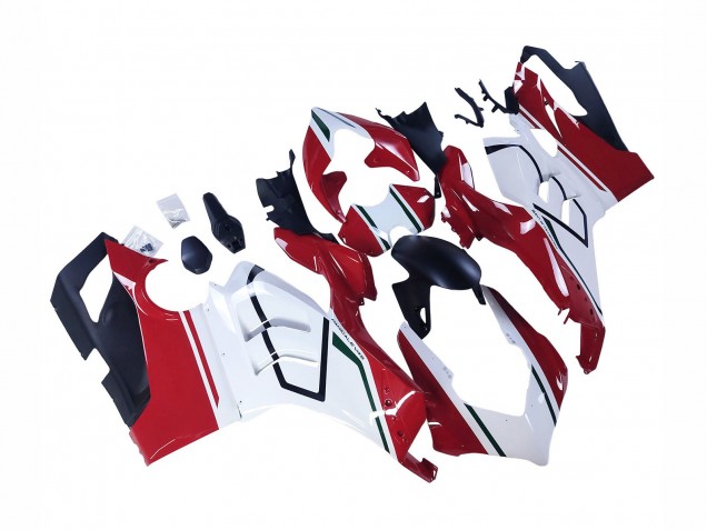 2020-2021 Ducati Panigale V4 V4S Motorcycle Fairings - White Red Green Matte Black UK