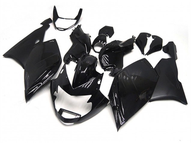 2005-2010 BMW K1200S Motorcycle Fairings - Glossy Black Matte Black UK