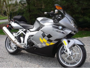 2005-2010 BMW K1200S Motorcycle Fairing - Silver Yellow Black UK