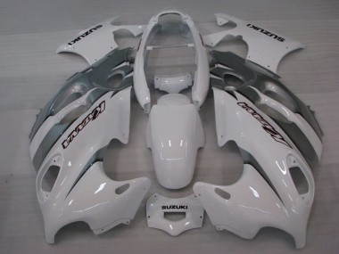 2004-2006 Suzuki GSX600F/GSX750F Motorcycle Fairings - White UK