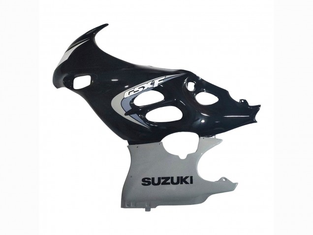 2004-2006 Suzuki GSX600F/GSX750F Motorcycle Fairing - Glossy Black Grey UK