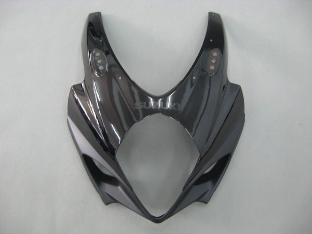 2007-2008 Suzuki GSXR 1000 Motorcycle Fairings - Matte Black Glossy Black UK