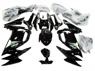 2020-2024 Kawasaki Ninja 650 EX650 Motorcycle Fairings - Glossy Black Green UK