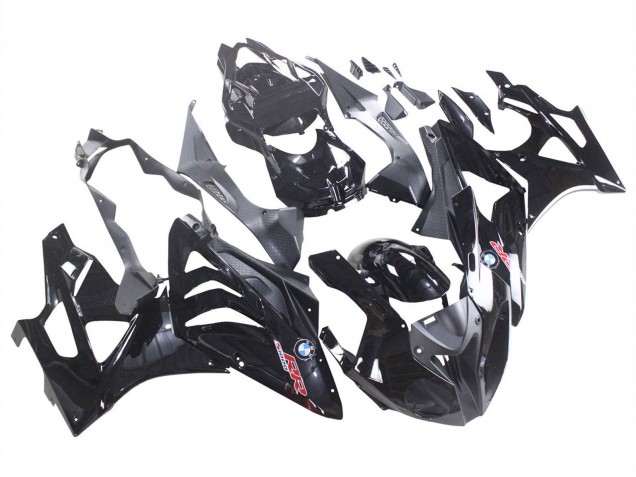 2009-2014 BMW S1000RR Motorcycle Fairing - Glossy Black UK