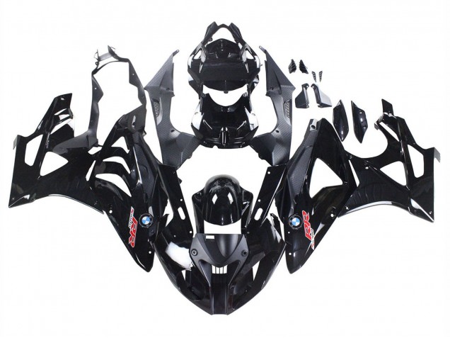 2009-2014 BMW S1000RR Motorcycle Fairing - Glossy Black UK