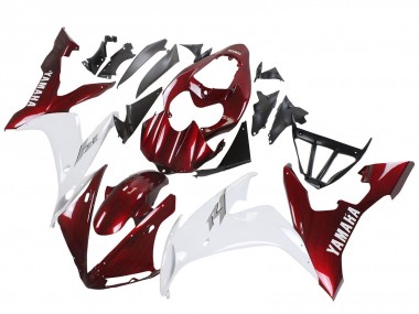 2004-2006 Yamaha YZF 1000 R1 Motorcycle Fairings - Red White UK