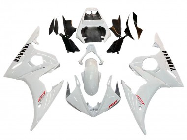 2003-2004 Yamaha YZF R6 Motorcycle Fairing - White UK