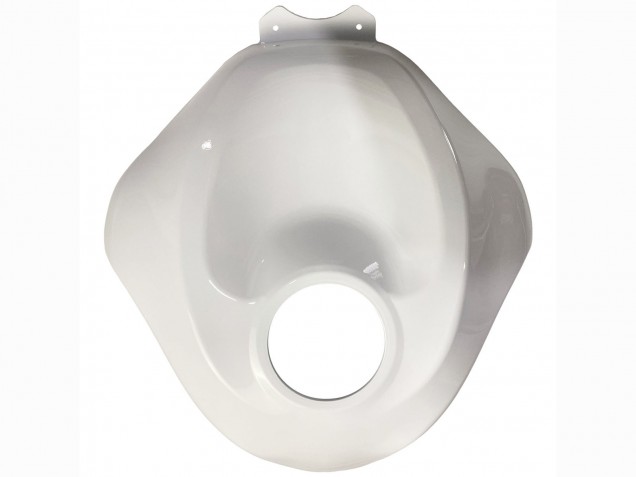 2019-2022 Kawasaki ZX6R Motorcycle Fairings - White Black Carbon Fiber UK