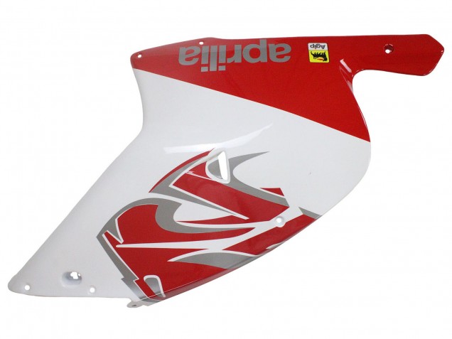 2000-2005 Aprilia RS125 Motorcycle Fairings - White Red UK