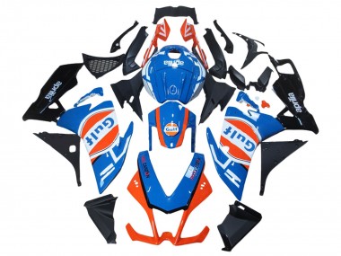 2012-2018 Aprilia RS4 50 125 Motorcycle Fairings - White Blue Orange Glossy Black Gulf UK