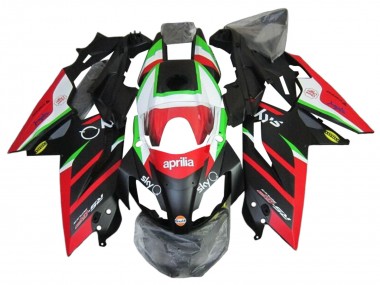 2012-2018 Aprilia RS4 50 125 Motorcycle Fairing - White Red Green Glossy Black UK