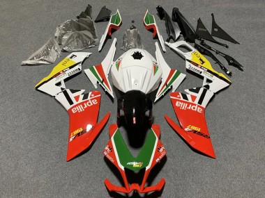2012-2018 Aprilia RS4 50 125 Motorcycle Fairings - White Red Green Yellow UK