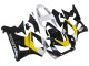 2000-2001 Honda CBR900RR 929 Motorcycle Fairings - White Yellow Glossy Black UK