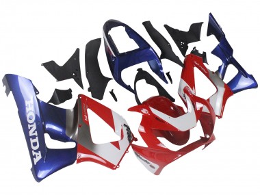 2000-2001 Honda CBR900RR 929 Motorcycle Fairings - Silver Red Blue UK
