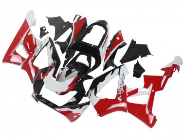 2000-2001 Honda CBR900RR 929 Motorcycle Fairings - White Red Glossy Black Racing UK