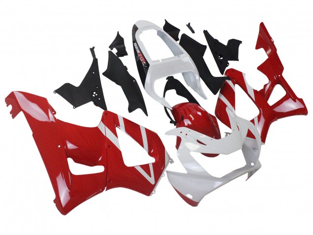 2000-2001 Honda CBR900RR 929 Motorcycle Fairings - White Red UK