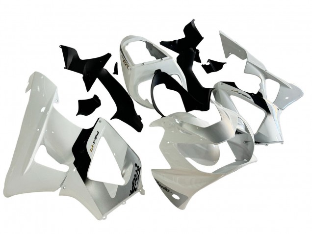 2000-2001 Honda CBR900RR 929 Motorcycle Fairings - White Silver UK