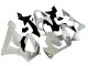2000-2001 Honda CBR900RR 929 Motorcycle Fairings - White Silver UK