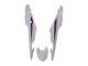 2013-2015 Honda CBR500R Motorcycle Fairings - White Red Blue HRC UK