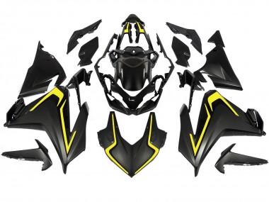 2022-2023 Honda CBR500R Motorcycle Fairings - Matte Black Yellow UK