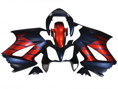 2002-2013 Honda VFR 800 Motorcycle Fairings - Red Blue Matte Black UK