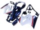 2002-2013 Honda VFR 800 Motorcycle Fairings - White Red Dark Blue UK