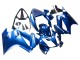 2002-2013 Honda VFR 800 Motorcycle Fairing - Blue UK