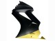 2002-2013 Honda VFR 800 Motorcycle Fairings - Yellow Matte Black UK