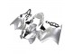 2002-2013 Honda VFR 800 Motorcycle Fairing Kits - Silver UK