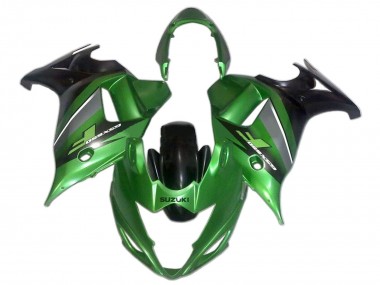 2008-2013 Suzuki GSX650F Motorcycle Fairings - Green Black UK