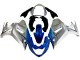 2008-2013 Suzuki GSX650F Motorcycle Fairings - Silver Blue UK