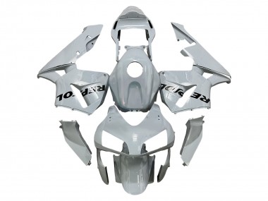 2003-2004 Honda CBR600RR Motorcycle Fairings - Silver Black Repsol UK