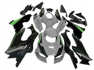2021-2025 Kawasaki ZX10R Motorcycle Fairing - Grey Green Black UK