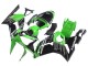 2003-2004 Kawasaki ZX6R Motorcycle Fairings - Green White Black UK