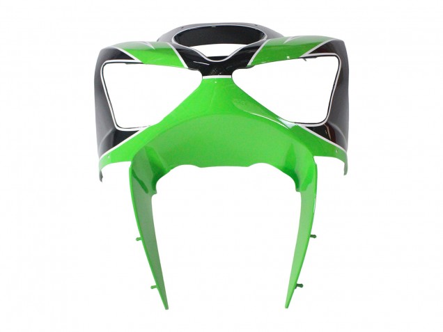 2003-2004 Kawasaki ZX6R Motorcycle Fairings - Green White Black UK