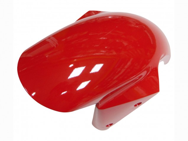 2003-2004 Kawasaki ZX6R Motorcycle Fairings - White Red UK