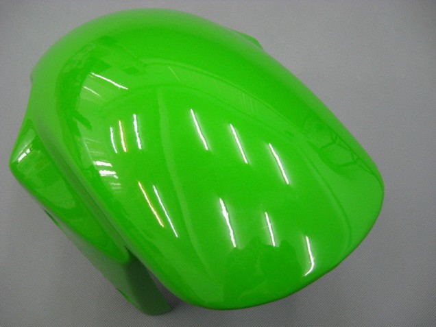 2003-2004 Kawasaki ZX6R Motorcycle Fairings - Green White Black Elf Bridgestone UK