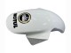 2003-2004 Kawasaki ZX6R Motorcycle Fairings - White Black Motul Lucky Strike UK