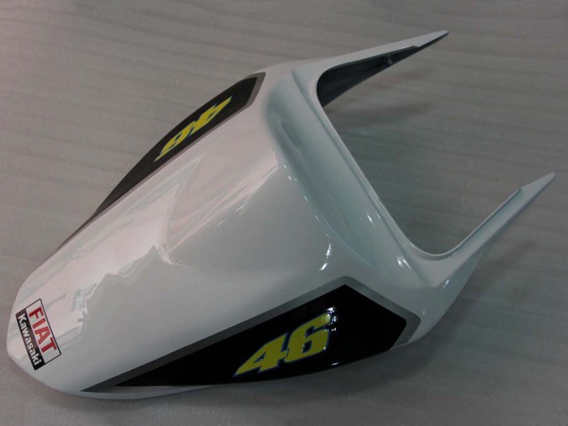 2003-2004 Kawasaki ZX6R Motorcycle Fairings - White Blue Red Fiat UK