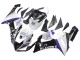 2005-2006 Kawasaki ZX6R Motorcycle Fairings - White Purple Black Rizoma Playboy DENSO UK