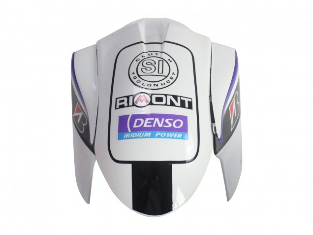 2005-2006 Kawasaki ZX6R Motorcycle Fairings - White Purple Black Rizoma Playboy DENSO UK